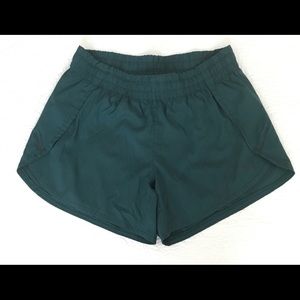 Athleta workout shorts.  Dark green.  With liner.  Great condition.  Small.